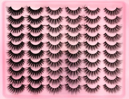 Extension de cils naturels à volume russe