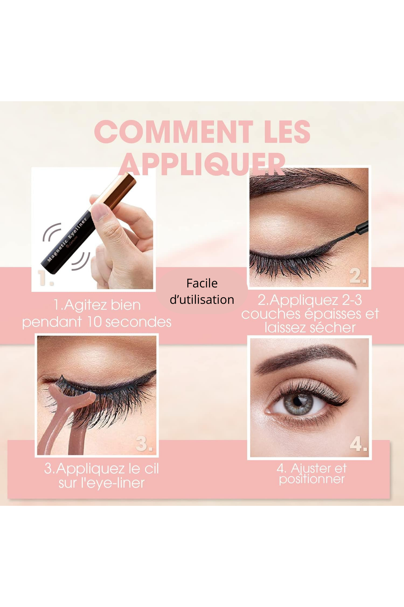 Kit de Cils Magnétiques