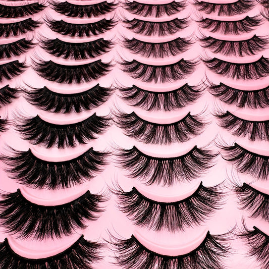 Extension de cils naturels à volume russe