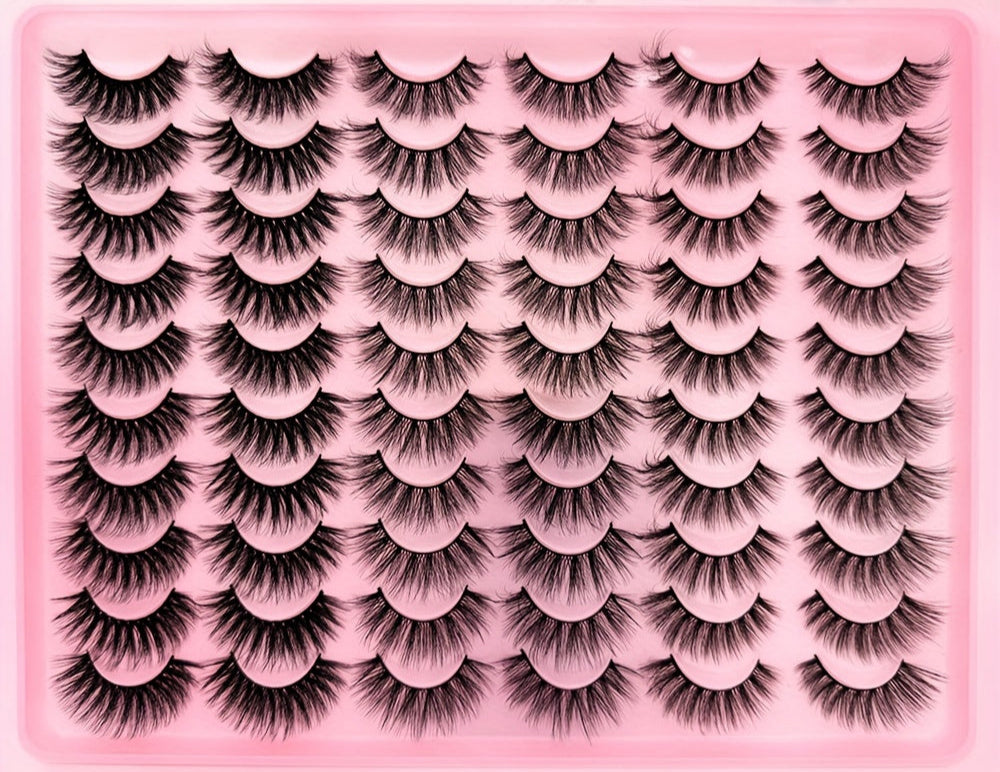 Extension de cils naturels à volume russe