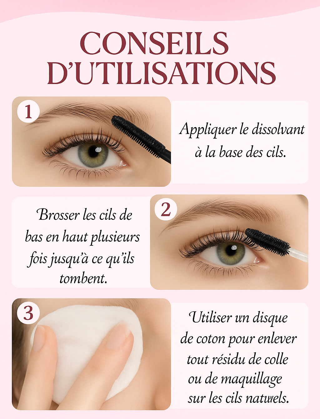 Kit de colle cil à cil