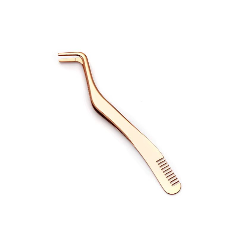 Pince-peigne à cils 2 en 1